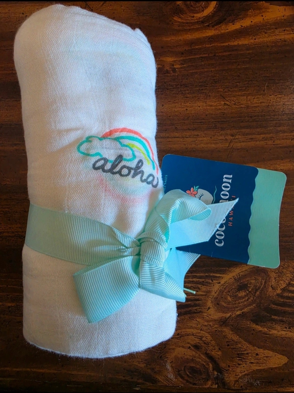 Pot O' Aloha Muslin Swaddle Blanket